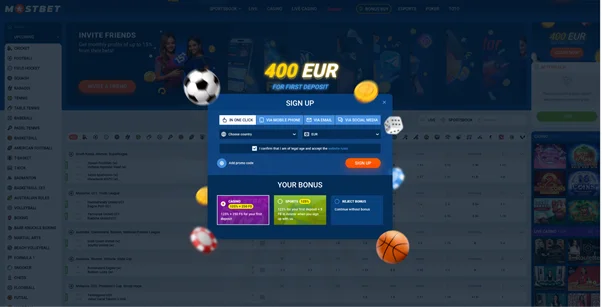 Mostbet online casino