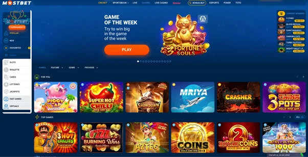 Mostbet betting app